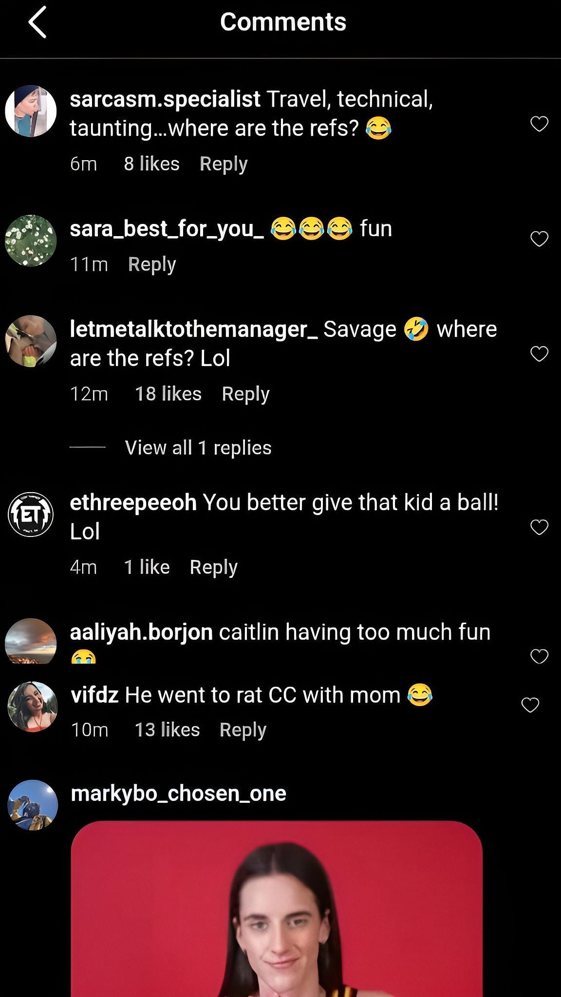Comments on the post
